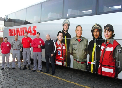 Reunidas presta homenagem aos Bombeiros Voluntários - Portal CDR - Caçador /SC