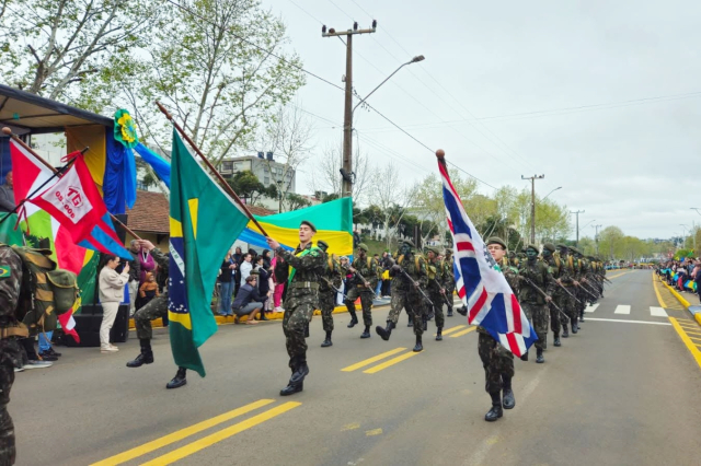 Inscrições abertas para o Desfile Cívico-Militar de 7 de Setembro