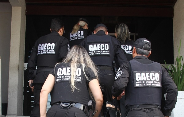 Investigação do GAECO cumpre mandado em Caçador