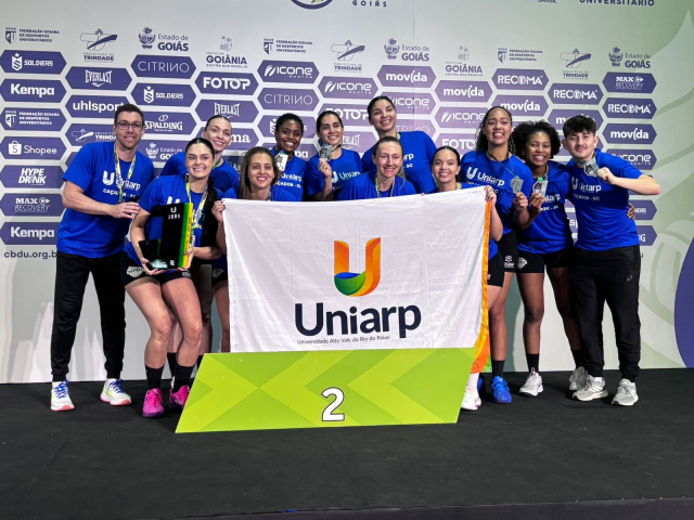 UNIARP/Napoli conquista o vice-campeonato dos Jogos Universitários Brasileiros